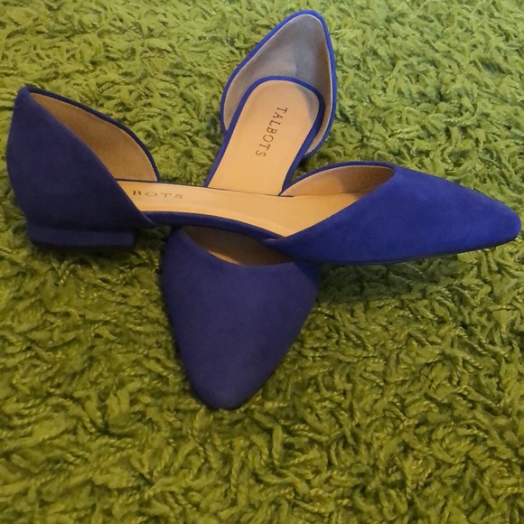 Talbots Edison Blue suede - Picture 2 of 6
